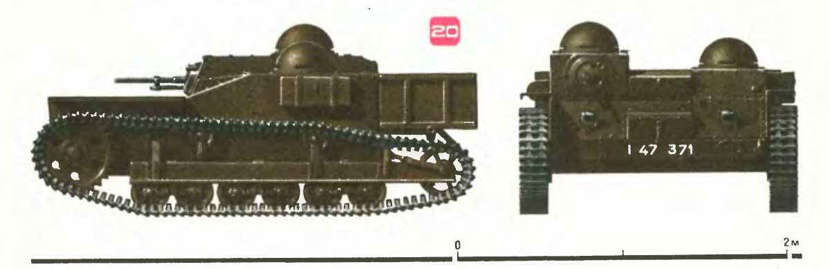 French Renault UE tankette.