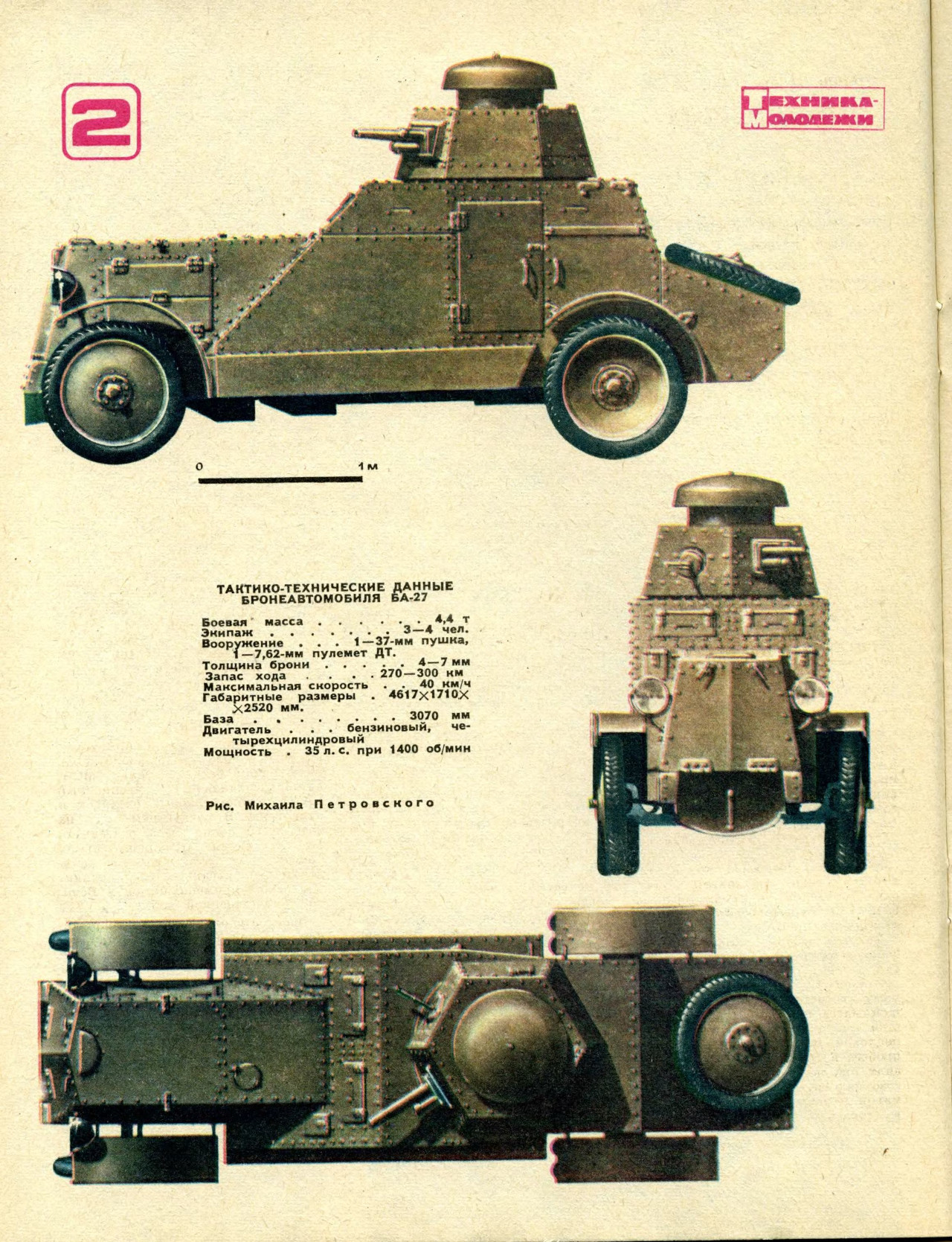 samochód pancerny BA-27